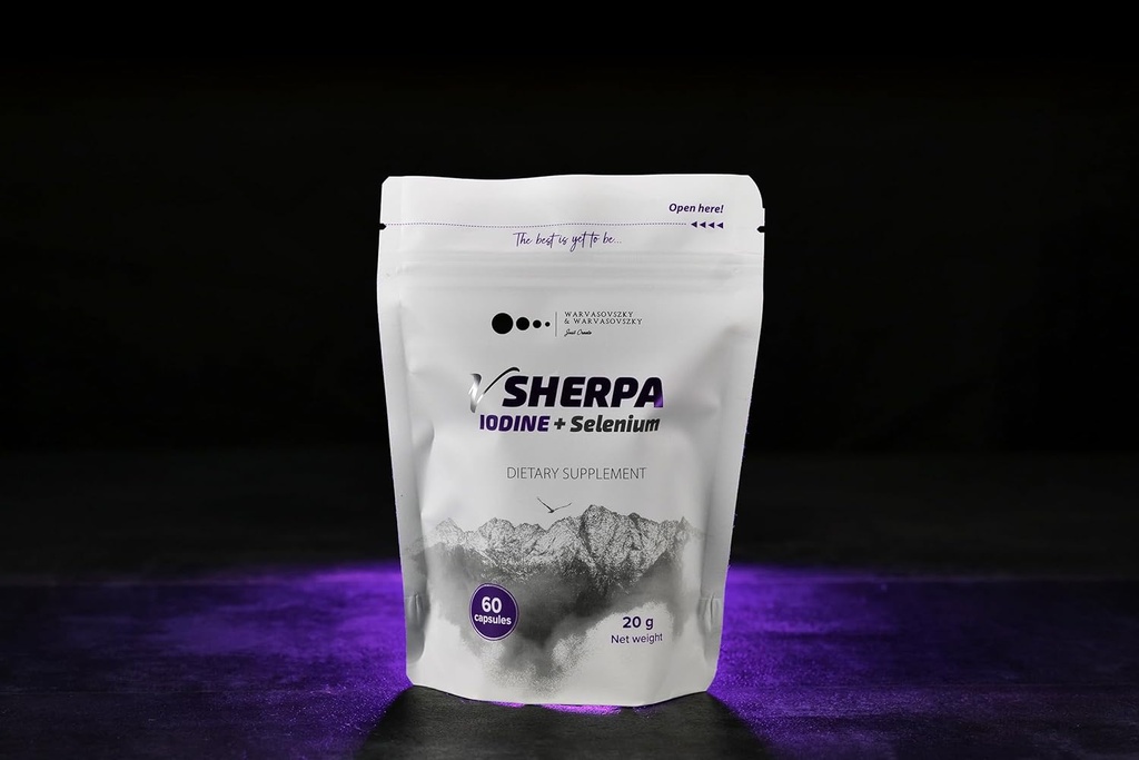 Iodine + Selenium, Premium Quality Dietary Supplement for Thyroid Health, Hormonal Balance, and Immune Support, Supports Metabolism and Energy Levels, Gluten-Free, Non-GMO, 60 Capsules