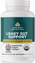 Ancient Nutrition Gut Health Supplement, Regenerative Organic Certified Leaky Gut Capsules, Formulated with Lion’s Mane, Fermented Licorice Root and Spearmint, Gluten Free, Paleo and Keto Friendly, 90