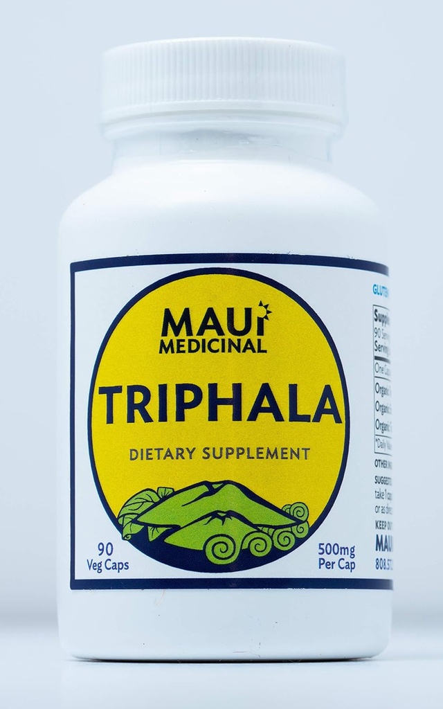 TRIPHALA 90のベジギーのカプセル-カプセルの有機性草の方式ごとの500mg