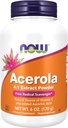 NOWの食糧は、Acerola 4:1のエキスの粉、Acerolaおよびアスコルビン酸、自由なRadeicalのScavenger*、6-Ounceを補います