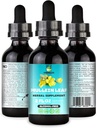 Undelio's Herbal Mullein Leaf Extract - Organic & Alcohol-Free Tincture for Respiratory, Lung, Sleep & Digestive Support - Non-GMO, Vegan - 2 fl. Oz for Immune Health & Lung Detox