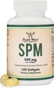 SPM Max(特化型プロレゾリューションメディエーター) 120 Softgels, 500mg(製品標準化とサードパーティテストのみ、アクティブSPM、サプリメントファクトパネルをチェック)