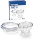 NASONEB の取り替えの鼻の噴霧器コップ、管、NasoNeb Sinus 療法システムのための 5 つのフィルター | 電気鼻の潅漑システムおよび Sinus の救助のための Sinus の感染症の処置配達