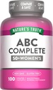 Nature's Truth Women's 50+ Multivitamin Caplets | 100 Count | ビタミンA、C、D、E、亜鉛で | 非GMO&グルテンフリーサプリメント