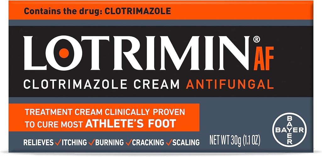 Lotrimin AFクリーム: Athleteのフィート1% ClotrimazoleのAntifungalの処置、臨床的に証明される有効な、1.1 Ounce (新しい一見)