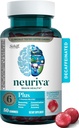 NEURIVAプラス脳は、ビタミンB6およびB12および臨床的にテストされたNootropicsのPhosphatidylserineおよびNeurofactor、50ctのいちごGummiesとの記憶、焦点及び集中+認知機能のための補足を補います