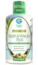 Sleep-A-Weigh Plus | 液眠マルチミネラル | 天然睡眠・ストレス・減量補助剤 | w/Collagen、L-Carnitine、L-Lysine、Tonalin CLA、Apple Cider Vinegar、5-HTP、ビタミン | Non-GMO | 32 サーブ