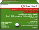 Cetirizine Hcl、10mg Odt、24カウント、24カウント