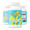 SMARTGROW 5-in-1は強い骨の目及び健康のカルシウム、ビタミンD3、アミノ酸を促進します–睡眠の援助、免疫サポート、頭脳及び目の健康– 90のカプセル