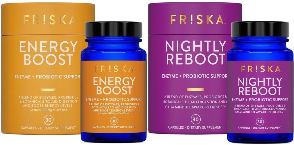 FRISKAエナジーブーストとナイトリーリブートバンドル