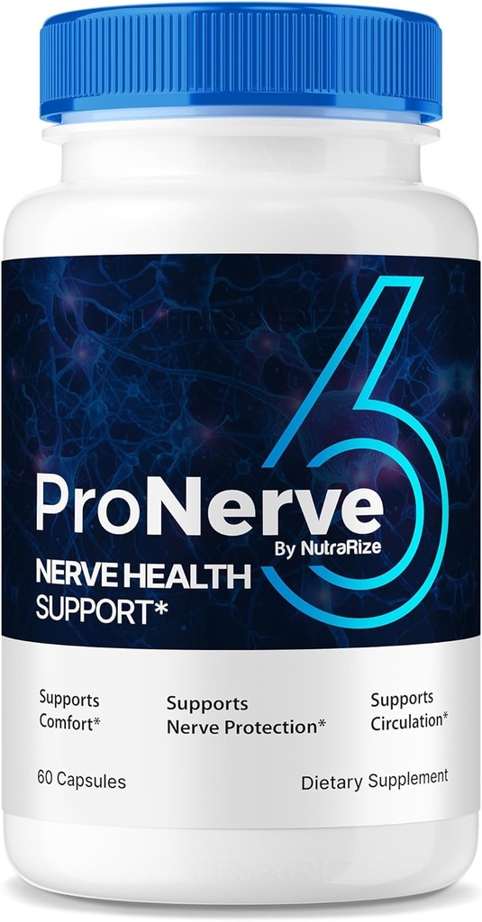 NutraRize ProNerve6 Neuropathy、ProNerve 6 Nerveサポートサプリメント、Pro Nerve 6カプセル、ProNerve6パスタレビュー(60カプセル)