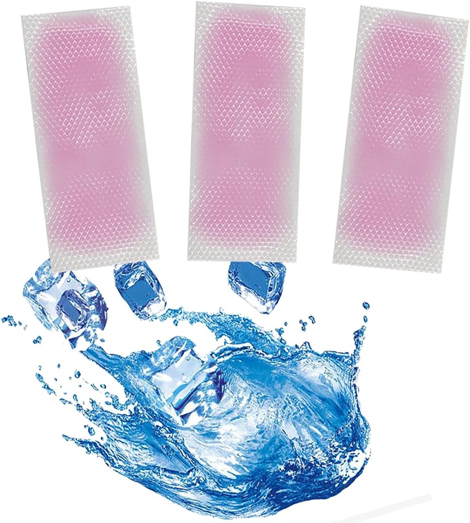 40枚のシートの熱心な冷却のゲルのパッチ、冷却の額のストリップは頭痛、歯痛の苦痛、眠気、疲労、リフレッシュ、日焼け止めを取り除きます(いちご)