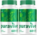LIVORKA Puravive Exotic Rice Method Dietary Supplement - 120 Capsules (60 Day Supply) - Pack Of 2
