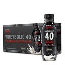 GNC AMP Wheybolic 40 - バニラ - 14oz。 (12 ボトル)