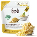 食品Alive非強化プレミアム栄養酵母フレーク、6オンス不努力ビーガンチーズパウダー調味料