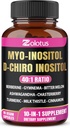 Zolotus Myo-Inositol&D-Chiro Inositolの理想的な比率のイノシトールは、ビターメロン、ミルクの本質、Turmeric、体育館、Chasteberry、Ceylon Cinnamon、Ashwagandha、Berberine - 90のカプセルと補います