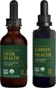 Global Healing Center - Liver Health & Kidney Health - Supports Liver and Gallbladder, Kidney Cleanse & Stones Dissolver