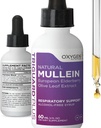 TriGuard MULLEIN Plus - Mulleinリーフエキス、エルダーベリーエキス&オリーブリーフエキス2 fl oz | ヘルシーな呼吸機能と免疫システムをサポート | アルコールフリー、非GMO、米国製味