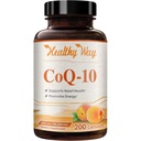 Coenzyme Q10 200mg CoQ10の補足-心の健康、酸化防止及びエネルギー サポートのための毎日のCoQ10 200mgの粉のカプセル-非GMOの速い吸収のUbiquinone Q10 Coenzyme (単一)