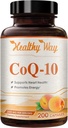 Coenzyme Q10 200mg CoQ10の補足-心の健康、酸化防止及びエネルギー サポートのための毎日のCoQ10 200mgの粉のカプセル-非GMOの速い吸収のUbiquinone Q10 Coenzyme (単一)