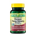 収斂の韓国のPanax Ginsengのベジタリアンのカプセル、100のmg、60の計算