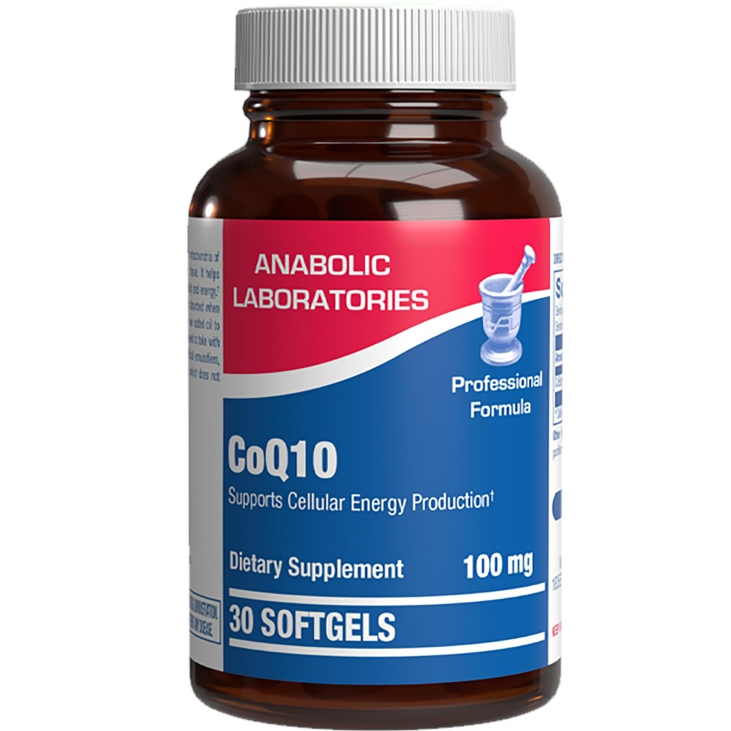 高吸収性CoQ10 100mg Softgels - 皮膚の心臓エネルギー抗酸化剤と脳のサポートのための臨床式補酵素Q10 100mg - 飲みやすい - cGMP施設で米国製 - 30サービング
