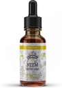 Neem Tincture、有機性Neemのエキス、Neemの低下(Azadirachta Indica)は葉を乾燥しました