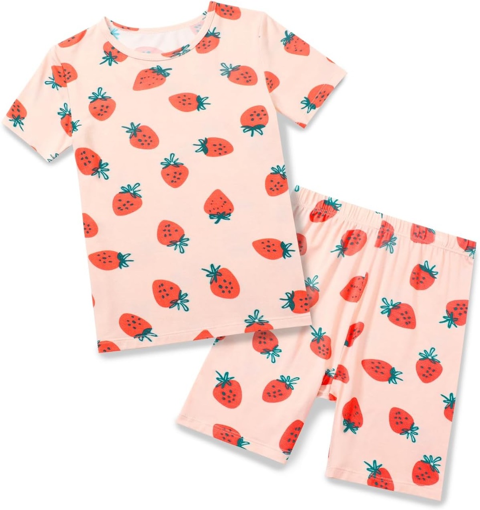 タケ ビスコースのトドル ユニコーンの人魚の少女はパジャマの不足分の袖の夏の涼しいスナッグ合いPSJ 12M-8Y 2pcsをからかいます