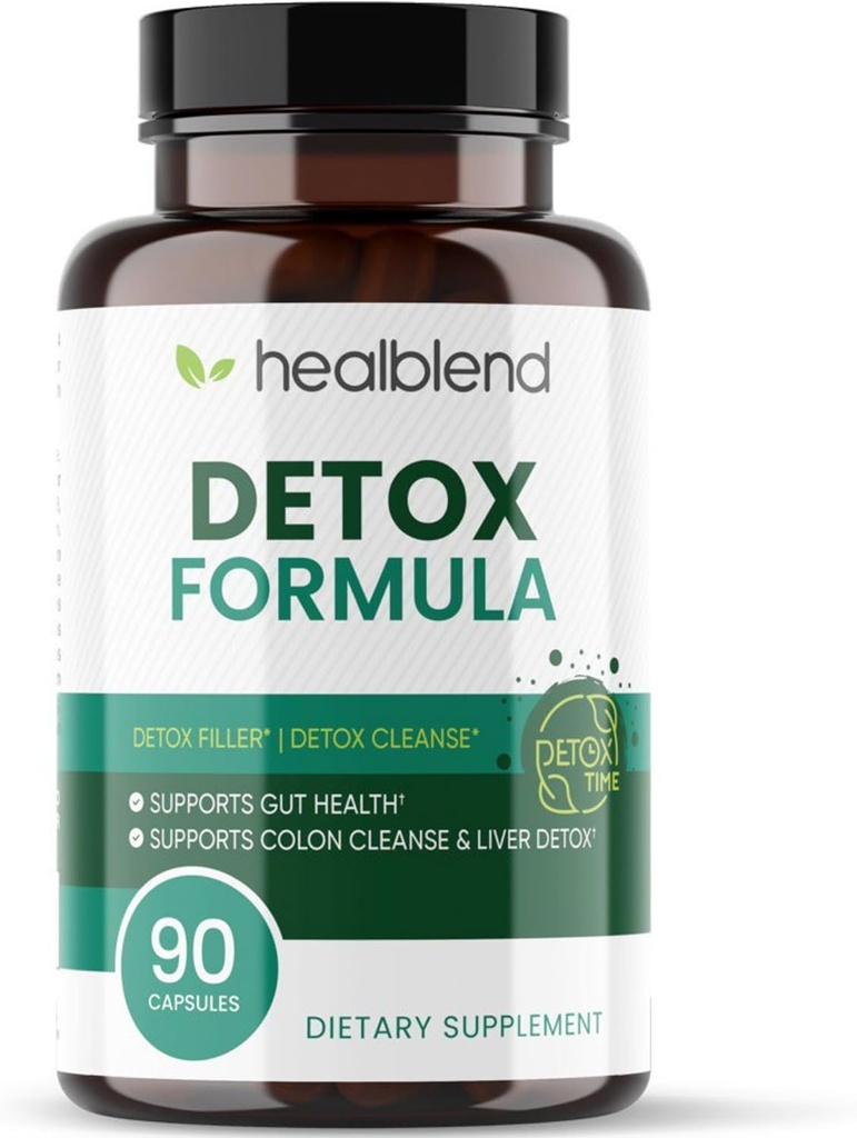 healblend Detoxの方式の薬剤は放します