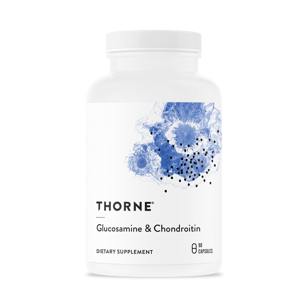THORNE - グルコサミン&コンドロイチン - 健康な関節機能とモビリティを維持するためのサポート* - 90カプセル