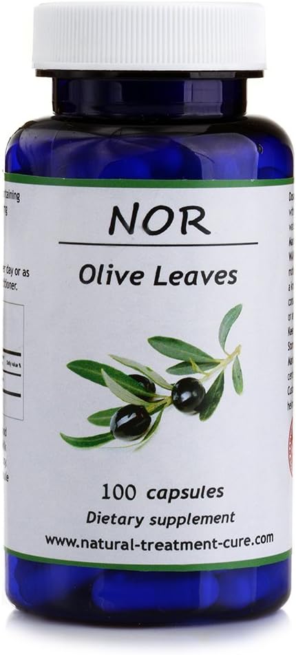 Hekmaセンターピュアオリーブリーフ - Olea Europaea - 100カプセル - ビーガン
