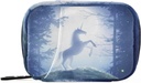 Fairy Unicorn Pill Box 7 Day Pill Case Travel Pill Organizer Bag with Zipper Portable Weekly Case Compact Size for Vitamin Supplement Holder