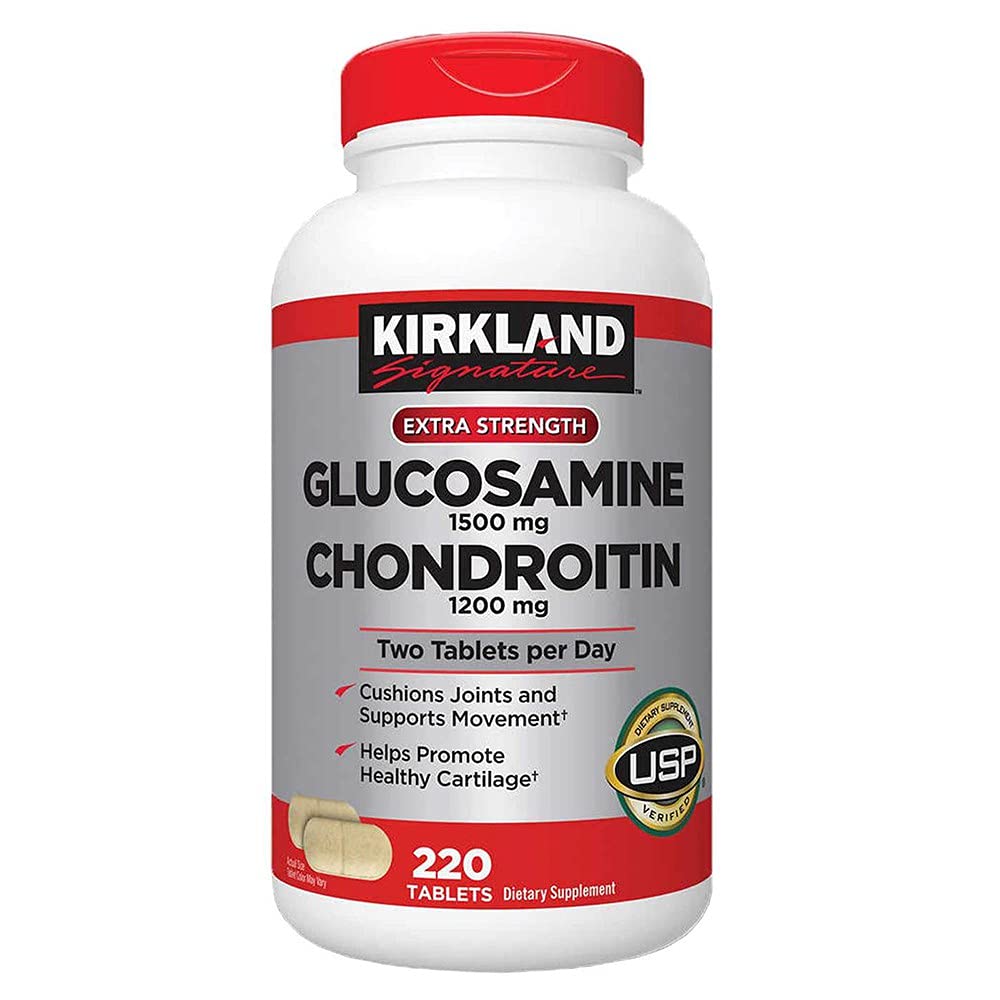 Kirkland Signature グルコサミン&コンドロイチン、220錠(4パック)