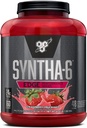 BSN SYNTHA-6 EDGE の蛋白質の粉、Hydrolyzed Whey、Micellar Casein、ミルクの蛋白質の隔離剤、低い砂糖、24g 蛋白質、いちごのミルクセーキ、48 のサービング