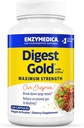 Enzymedica Digest Gold + ATPro, Maximum Strength Enzyme Formula, 14 Key Enzymes Including Amylase, Protease, Lipase and Lactase, 120 Capsules