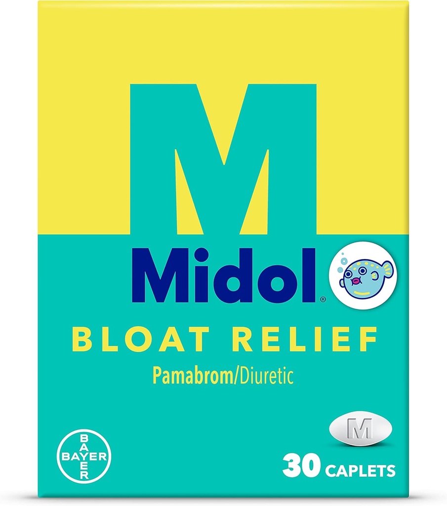Midolの血栓の救助、Pamabromのカプレット、30の計算