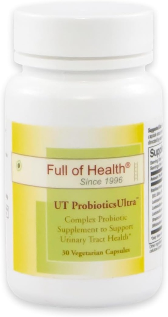 UT ProbioticsUltra [30ベジーカプセル] – 超強度(52.5ビリオンCFU)プロバイオティックコンプレックス | 尿路面健康サポート | 品質の非酪農成分