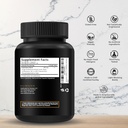 HUMANXのTurkesterone + 800mg - 米国サードパーティテスト(Ecdysteroneに類似)筋肉開発&ダイナミックアスレチックパフォーマンス - ナチュラルアナボリック - 非GMO、ビーガン - トルケステロンサプリメント