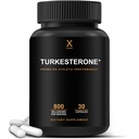 HUMANXのTurkesterone + 800mg - 米国サードパーティテスト(Ecdysteroneに類似)筋肉開発&ダイナミックアスレチックパフォーマンス - ナチュラルアナボリック - 非GMO、ビーガン - トルケステロンサプリメント