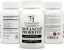 PROBIOTICサプリメント5.75億組織-Bacillus Subtilis Bifidobacterium Longum L.Acidophilus L.Rhamnosus L.Plantarum-120キャップ