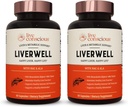 LiverWell の肝洗剤、若返り、メタボリック サポート - 肝臓の健康のための肝臓の補足 w/Highly のBioavailable ミルクのこの薬のエキス、N アセチル Cysteine のアルファ リポ酸、亜鉛、セレン - 2 のパック
