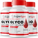 Sugar Sync Glyco Optimizerのレビュー、Sugar Sync Glyco Optimizer Supplement Capsules - 最大強度、SugarSync Glyco All Natural Fommula Pills、SugarSyncGlyco Health Support Reviews (3パック)