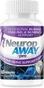 NeuropAway NerveサポートPM、Rアルファリポ酸で5日間、アセチル-L-カルニチン、テアニン、メラトニン、およびメチルコバラミン、60カプセルとしてNerve救済を提供するのに役立ちます