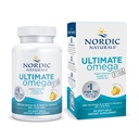ノルディックナチュラルズ究極のオメガエクストラ、レモンフレーバー - 60ソフトジェル - 1480 mg Omega-3 + 1000 IUビタミンD3 - EPA&DHA - 脳、心臓、免疫の健康 - 30のサービング