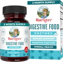 MaryRuth Organics 消化酵素 | 最大2ヶ月の供給 | ビーガン消化健康補助食品と腸の健康酵素コンプレックス | 12以上の酵素 | ビタミンB6 & B12