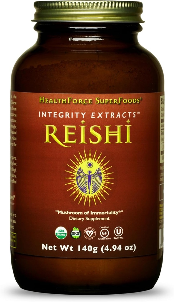 HealthForce SuperFoods Integrity Extracts Reishi - Powder - 140 Grams