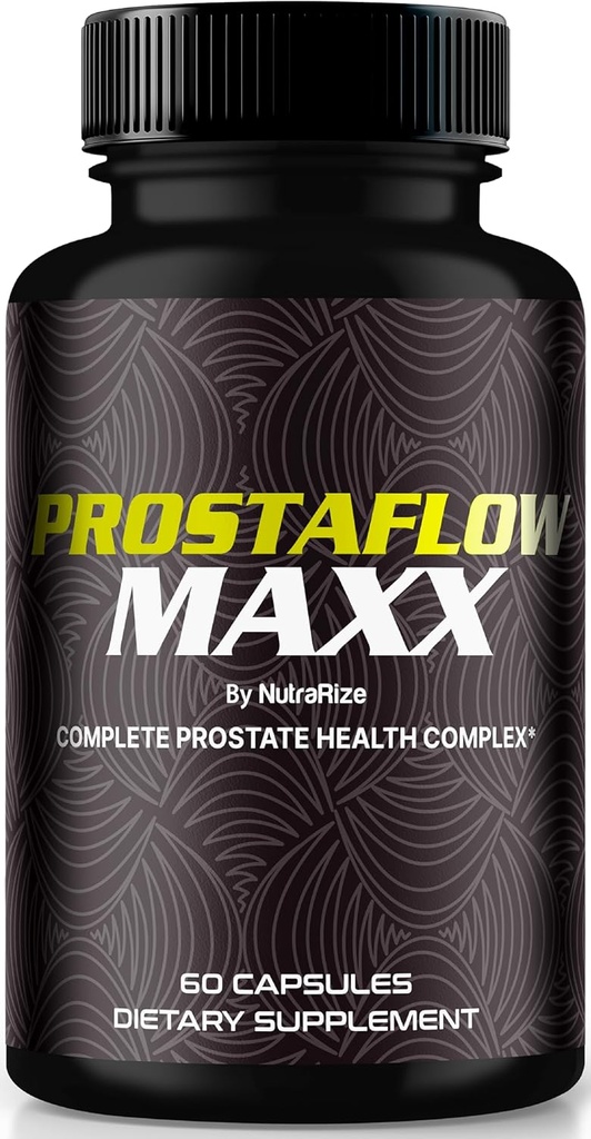 ProstaFlow Maxxのカプセル、ProstaFlowの最高の状態サポート補足、制御のための全自然な補足、エネルギーのための高度の丸薬、Prostaの流れMaxxの検討(60のカプセル)