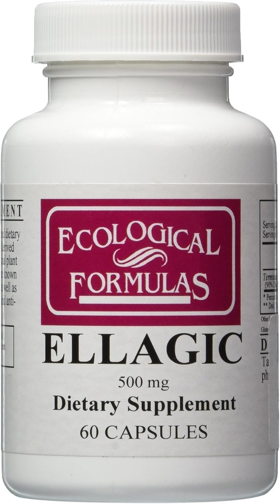 エコロジー式 - Ellagic 500 mg 60キャップ [健康と美]