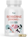 VHC Berberineの補足2000mg毎日、10X時間の最適吸収のBerberine HCLの免疫の心臓血管の消化管、非GMOのグルテンフリーの野菜のカプセルのための最高のブーストのBioavailableのレベル