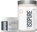Isopureの牛牛牛牛のColostrumの補足の粉の束、穏やかに処理される90のサービング+isopureの不燃なクレアチンの単水化物の粉、スコップごとの5gのクレアチンの一水化物、100のサービング、500g